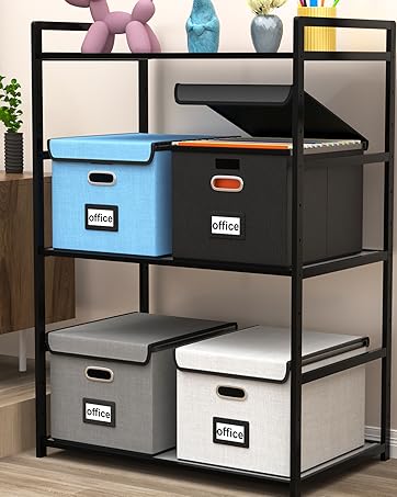 used as a small filing cabinet