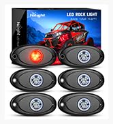 Nilight led whip light, led rock lights, antenna whips