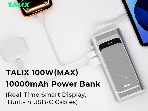 TALIX 100W 10000mAh Power Bank
