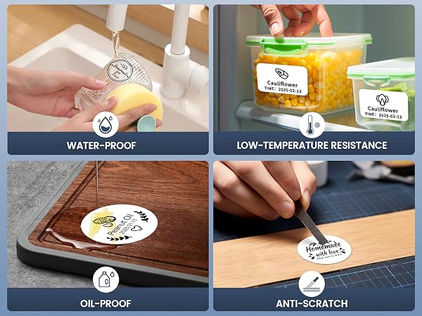 label maker waterproof labels