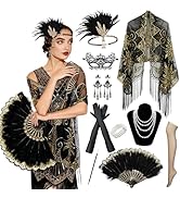 Soleeya 1920s Accessories - Roaring 20s Accessories for Women - Flapper Costumes for Women - 1920...