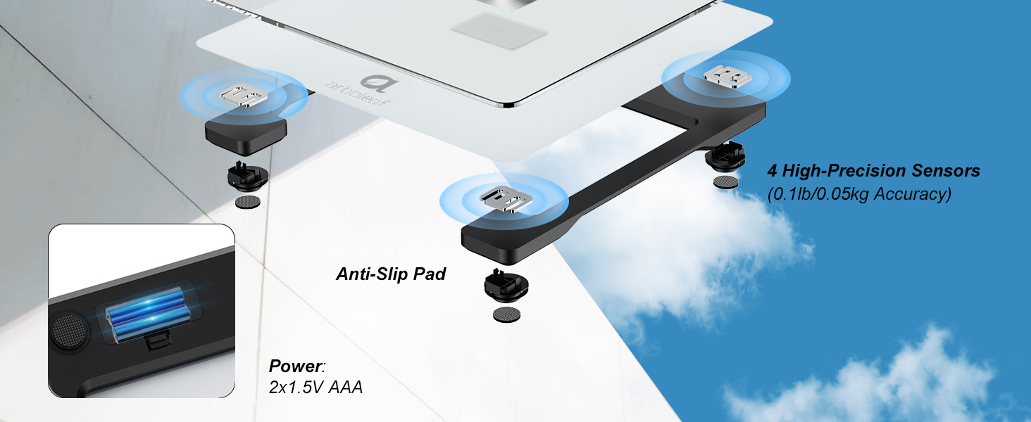 arboleaf body composition scale