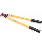 Cable Cutter,Knoweasy LK-250 Cable Bolt Cutter and Wire Cutter with Long Labor Saving Arms for Co...