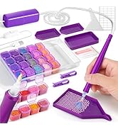 PP OPOUNT Electric Diamond Art Painting Pen - Vacuum Diamond Paint Pen With Diamand Art Tools and...