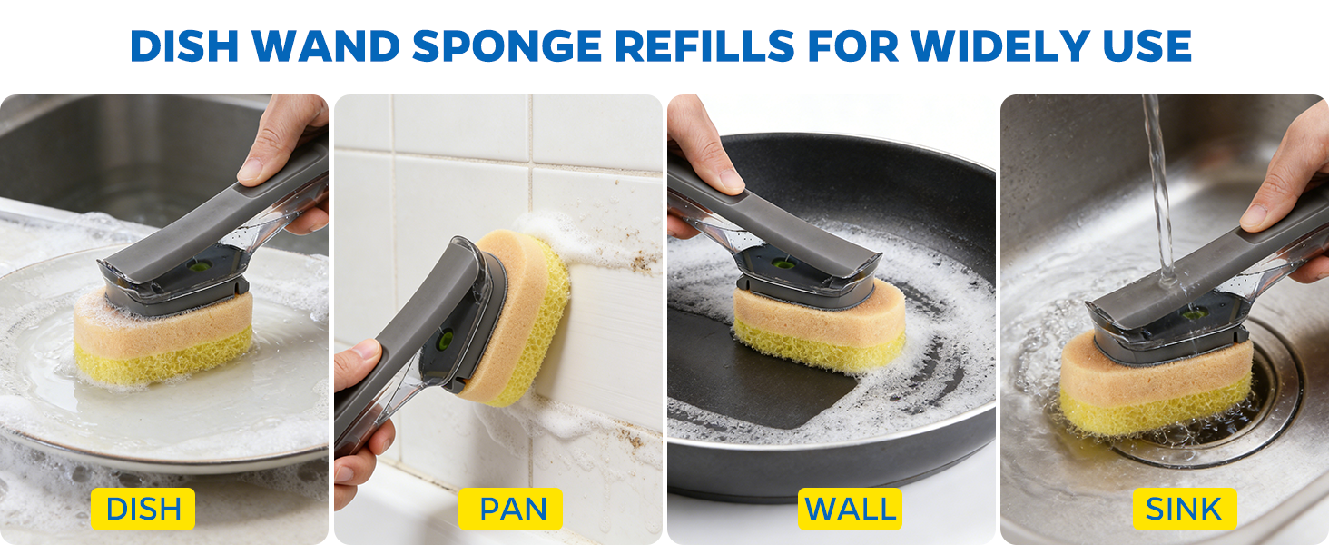 scotchbrite dishwand refills