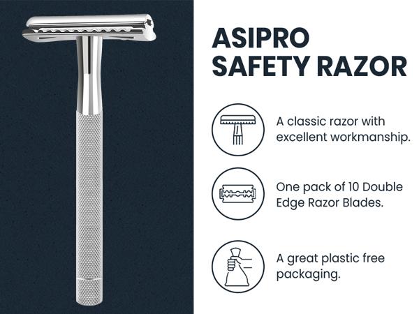 ASIPRO Safety Razor