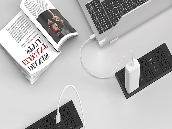 recessed power strip