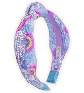 FROG SAC Knot Headband for Girls - Rainbow Sequin Knotted Headbands for Kids, Sparkly Hair Bands ...