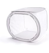 Photomyne Professional Photo Studio Shooting Tent | Photo Light Tent | Light Cube Diffusion - Whi...