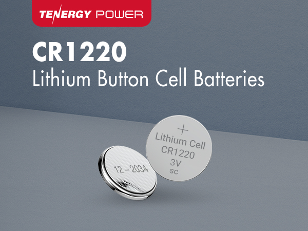 Tenergy power CR1220 lithium button cell batteries