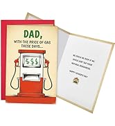 Ogeby Gas Price Joke Themed Father’s Day Card, Funny Fathers Day Card for Dad, Humor Dad Fathers ...