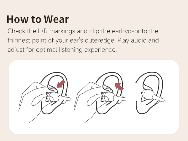 clip on earbuds