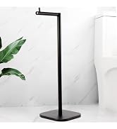 Vanloory Toilet Paper Holder Stand, Free Standing Tissue Paper Storage for Bathroom, Stainless St...