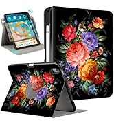 Lokigo Rotating Case for iPad (A16) 11th Generation 11 Inch 2025, iPad 10th Gen 10.9 Inch 2022, B...