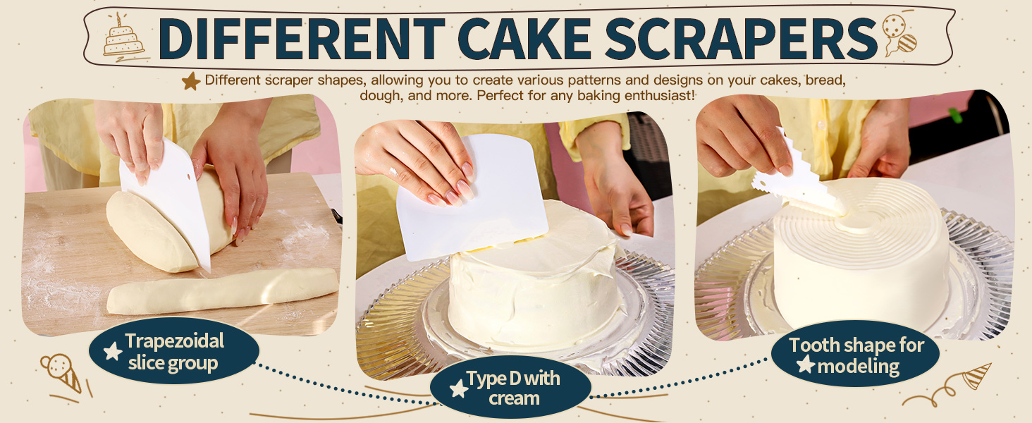 CAKE DECORATING TOOLS