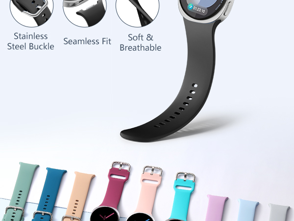 DaQin 10 Pack Bands for galaxy 8 watch bands