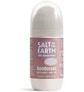 Salt of the Earth - Natural Refillable Roll On Deodorant - Lavender & Vanilla - Vegan Formula wit...