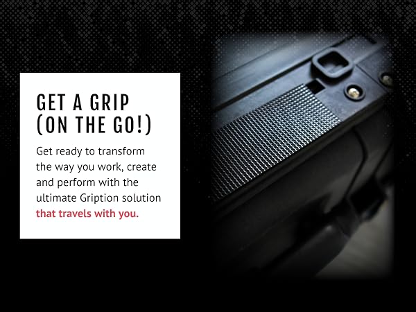 Transform the way you work with the ultimate Gription 2" Thick solution that travels with you
