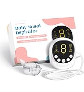 X-Bosak Nasal Aspirator for Baby, Hospital Grade, Electric Baby Nose Sucker with Adjustable 9 Lev...