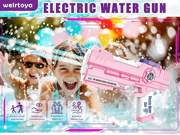 pink water pistol for girls