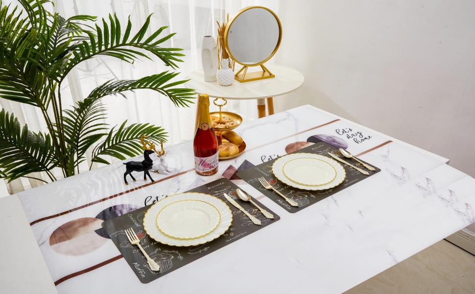 IVORY PLASTIC PLATES