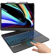 TQQ iPad Air 13 Inch Case Keyboard (M3 2025 / M2 2024), iPad Pro 12.9 (6th, 5th, 4th, 3rd Gen) Ke...