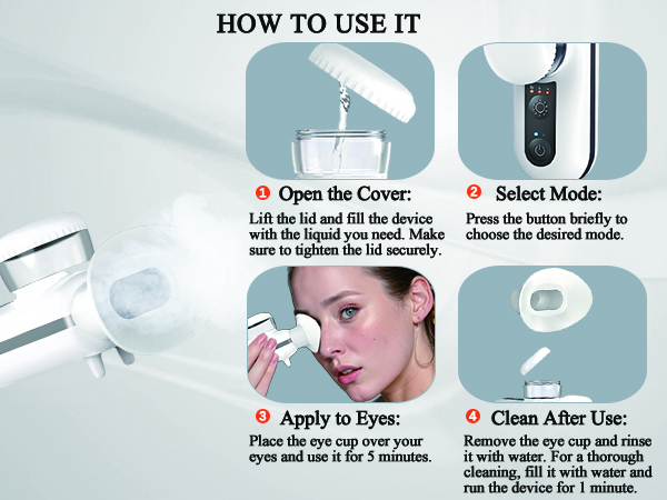 eye steamer.