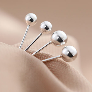 sterling silver stud earrings