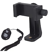 Phone Tripod Mount Adapter & Smartphone Remote Controller, Ruittos Smartphone Selfies Stick Holde...
