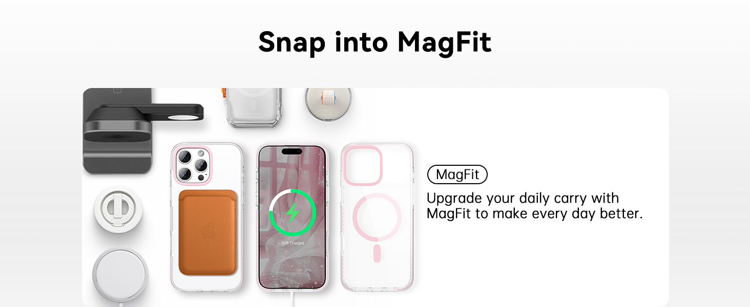 Snap into MagFit MagFit Upgrade your daily carry with MagFit to make every day better.