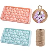 AHANDMAKER DIY Grape Soap Making Kit for Beginners 2 Colors Grape Soaps Molds Grapes Shape Soap M...