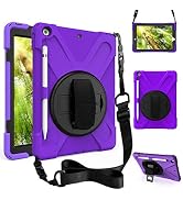 ZenRich iPad 9th Generation Case, iPad 8th/7th Generation 10.2 Case with Pencil Holder Kickstand ...
