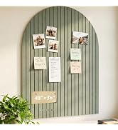 Large Arched Felt Bulletin Board 36" x 48"-12 Pack Cork Board for Walls,Decorative Felt Pin Board...