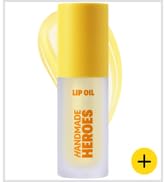 Handmade Heroes Turmeric Vitamin C Lip Gloss Natural Vegan Lip Treatment for Dry Dull Lips