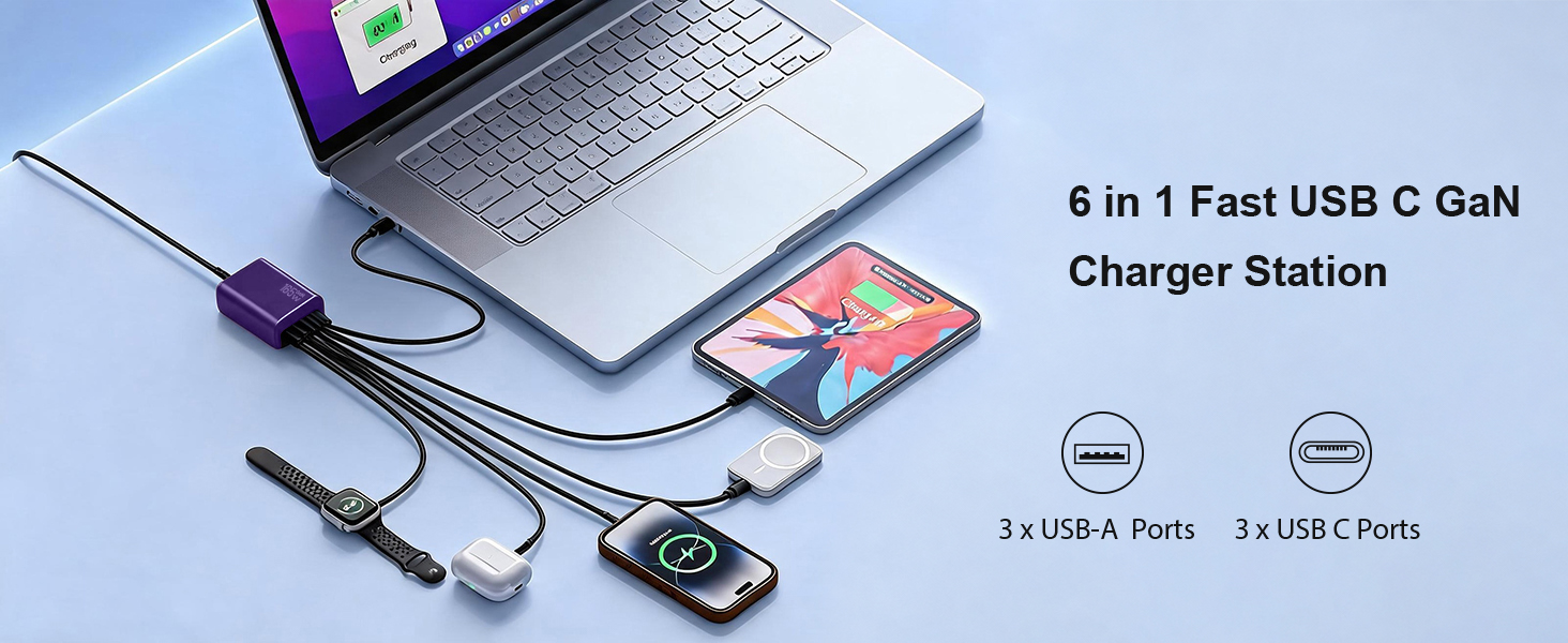 desktop charging station