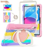 BATYUE Case for iPad (A16) 11th/10th Gen 11''/10.9'' - Heavy Duty Shockproof Cover for Kids with ...