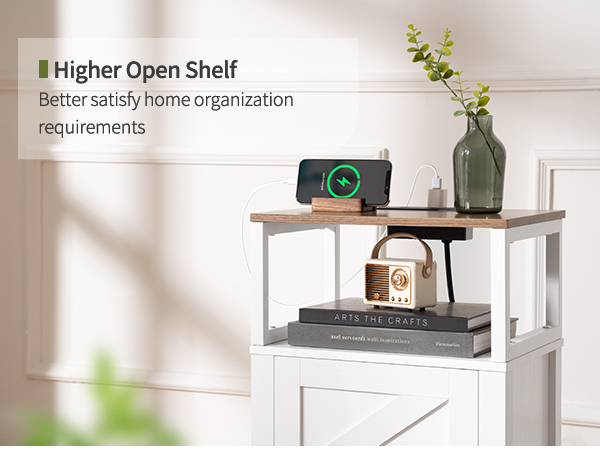 open shelf