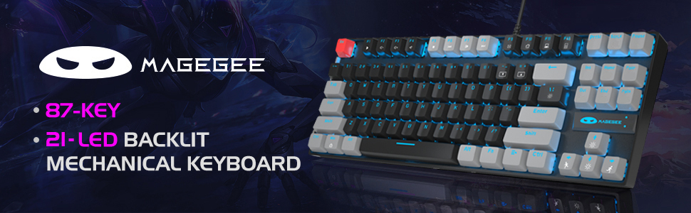 mechanical keyboard 87 keys