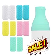 FOROUME 10 Pack Travel Essentials Silicone Bottle Covers, Cruise Ship Essentials, Travel Accessor...