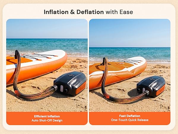 Electric Paddle Board Pump User-Friendly Design