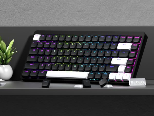 Low profile keycaps