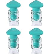 Shinemade Wine Stoppers,Set of 4 Silicone Corks - Uncork,Heavy-Duty for all Bottles