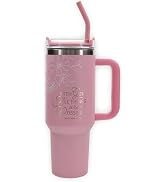 Christian Art Gifts Large Stainless Steel Insulated Travel Mug Tumbler for Women: All Things are ...