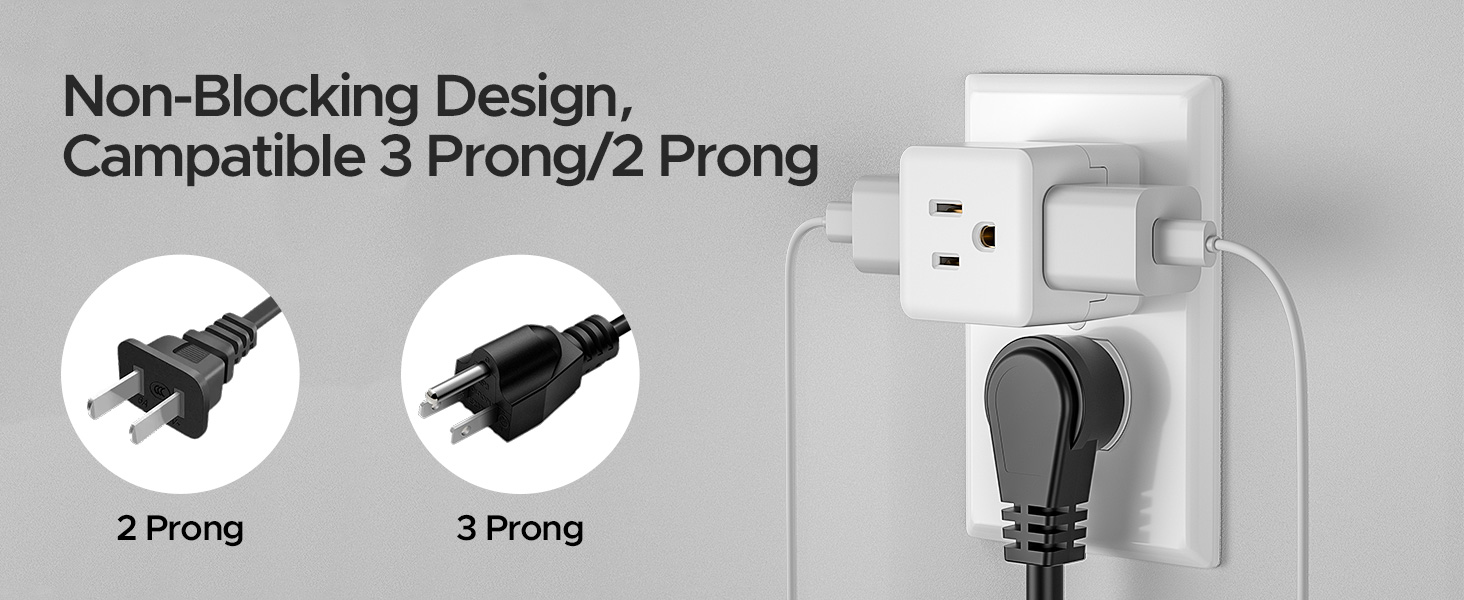 3-Prong Cube Tap