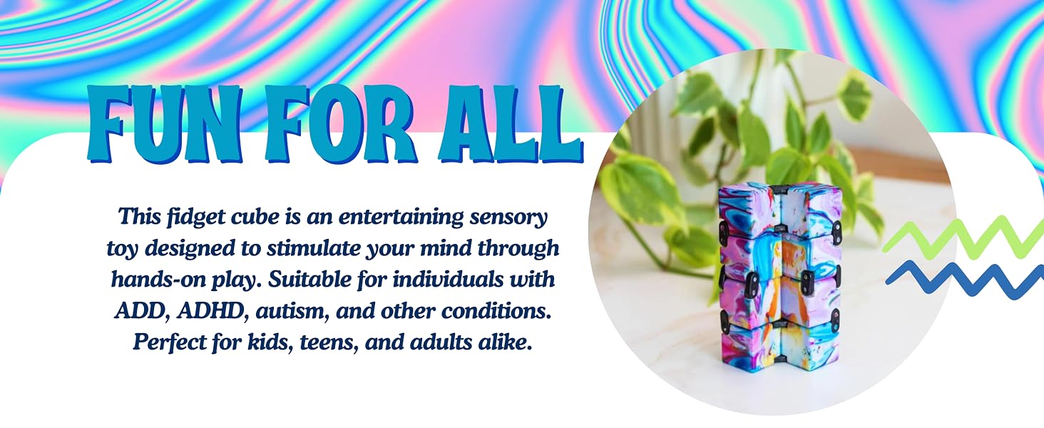 Infinity fidget cube