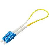 Fibershack - LC to LC Fiber Optic Loopback Cable - 2 Pack - OS2,Single Mode Fiber Loopback Tester...