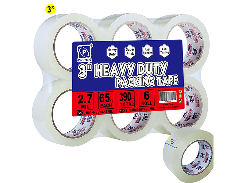 PERFECTAPE 3inch Heavy Duty Packing Tape 6 Rolls
