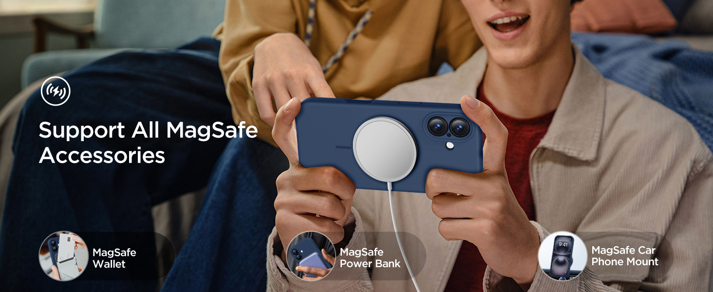 Support all magsafe accessories