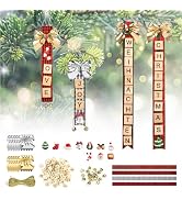 Naler 145PCS Christmas Crafts for Kids Adult, Christmas Ornaments Kit, Personalized Christmas Orn...