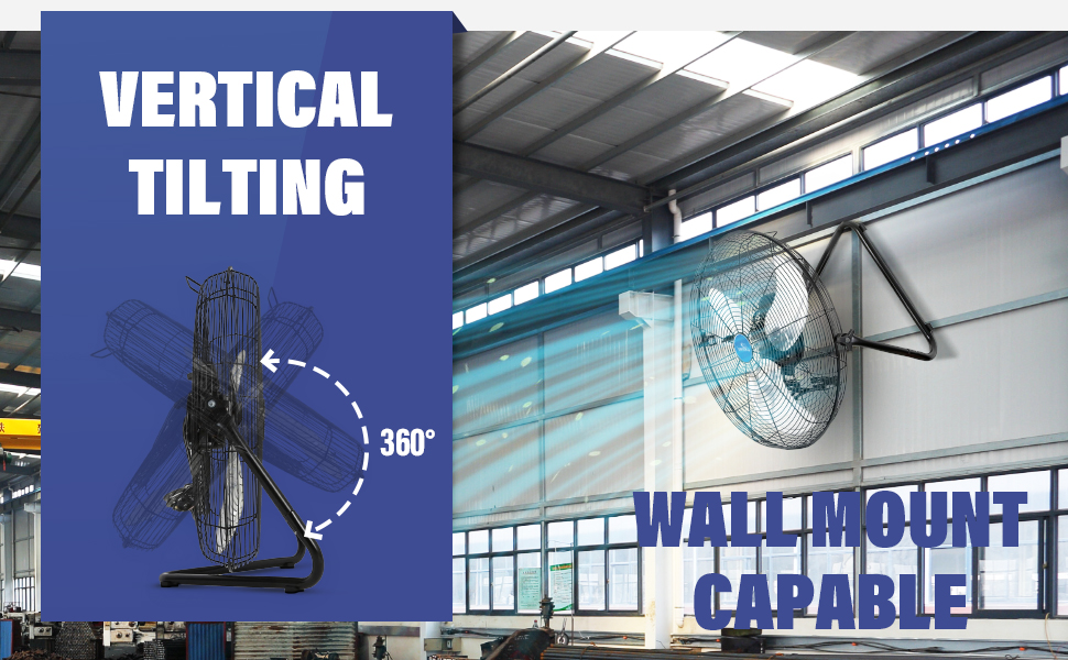 VERTICAL TILT, WALL MOUNT CAPABLE